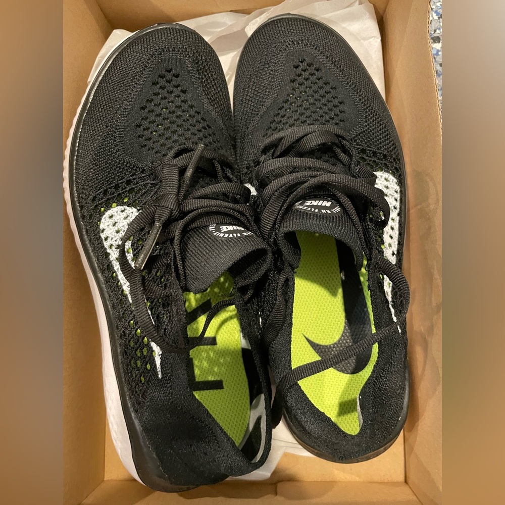 Nike Orange Shoe Box with Label